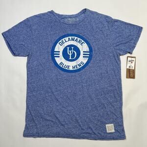 Delaware Blue Hens Shirt Mens XL NCAA Basketball Retro Brand College Tee